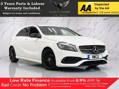 Used Mercedes A180 Executive 109 HP (80 kW) 2017 White Hatchback