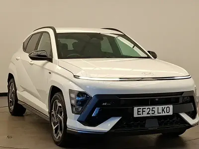 Used Hyundai Kona N Line 129 HP (94 kW) 2025 White SUV