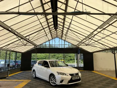 Used Lexus CT200h Sport Line 2019 White Hatchback