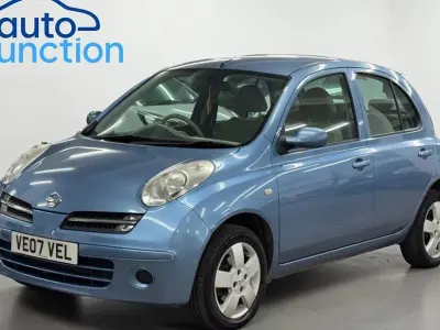 Used Nissan Micra 87 HP (63 kW) 2007 Blue Hatchback