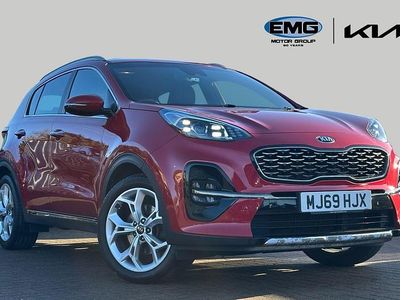 Used Kia Sportage GT-Line 134 HP (98 kW) 2019 Red SUV