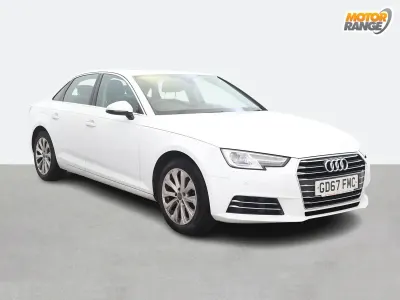 Used Audi A4 Comfort 150 HP (110 kW) 2018 White Sedan