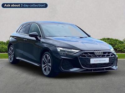 Used Audi A3 S-Line 147 HP (108 kW) 2025 Black Hatchback