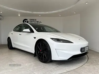 Used Tesla Model 3 Performance 461 kW (627 HP) 2024 White Sedan
