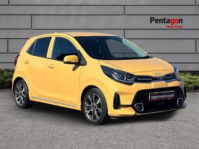 Used Kia Picanto GT-Line 65 HP (47 kW) 2023 Yellow Hatchback