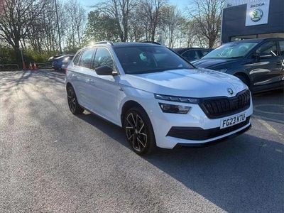 Used Skoda Kamiq Monte Carlo 108 HP (79 kW) 2023 White SUV