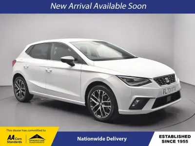 Used Seat Ibiza XCELLENCE 110 HP (80 kW) 2023 White Hatchback
