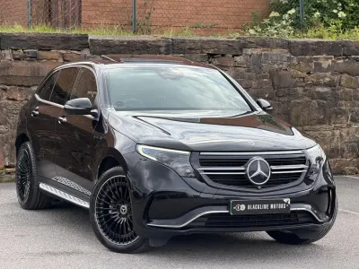 Used Mercedes EQC400 AMG Line Premium Plus 300 kW (408 HP) 2022 Black SUV