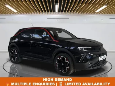 Used Vauxhall Mokka GS Line 130 HP (95 kW) 2022 Black SUV