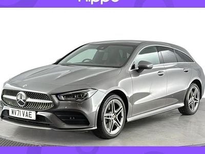 Grey Used 2021 Mercedes CLA250e Shooting Brake AMG Line Premium Plus Estate | £18,720 (Fair price)