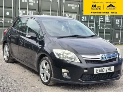 Used Toyota Auris Hybrid 136 HP (100 kW) 2010 Black Hatchback