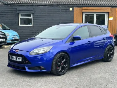 Used Ford Focus ST 2014 Blue Hatchback