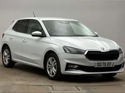 Used Skoda Fabia SE L 85 HP (62 kW) 2025 White Hatchback