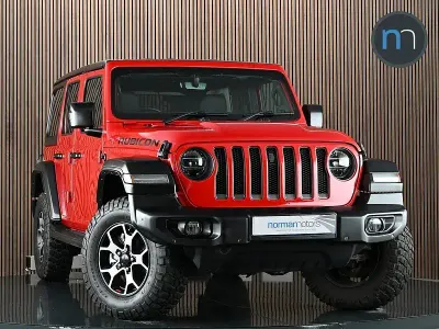 Used Jeep Wrangler Rubicon 272 HP (200 kW) 2019 Red SUV