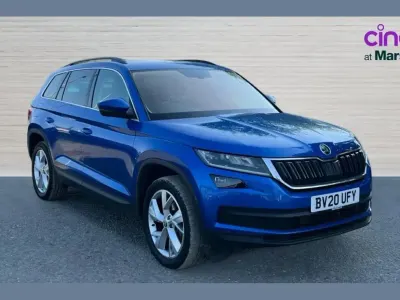 Used Skoda Kodiaq SE L 150 HP (110 kW) 2020 Blue SUV
