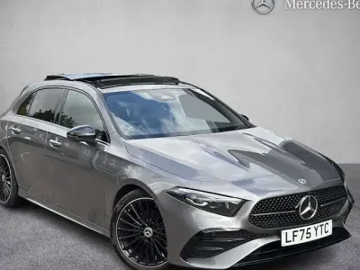 Used Mercedes A180 AMG line 136 HP (100 kW) 2025 Grey Hatchback