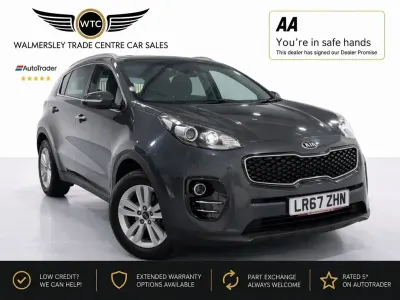 Used Kia Sportage 130 HP (95 kW) 2017 Silver SUV