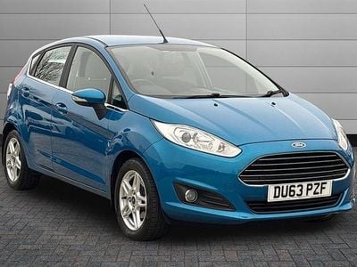 Used Ford Fiesta Zetec 100 HP (73 kW) 2013 Blue Hatchback