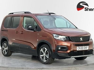 Used Peugeot Rifter GT-line 100 HP (73 kW) 2020 Bronze MPV