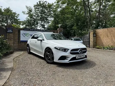 Used Mercedes A180 Executive 2018 White Hatchback