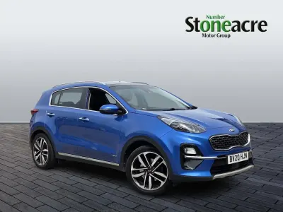 Used Kia Sportage 134 HP (98 kW) 2020 Blue SUV