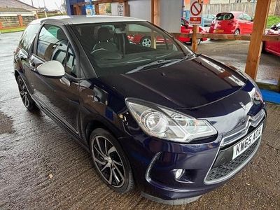 Used DS Automobiles DS3 2015 Blue Hatchback