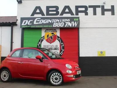 Used Fiat 500 Lounge 69 HP (50 kW) 2018 Red Hatchback