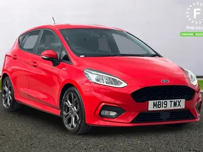 Used Ford Fiesta ST-Line 101 HP (74 kW) 2019 Red Hatchback