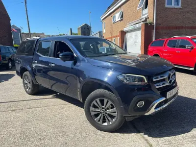 Used Mercedes X250 2018 Blue Pickup