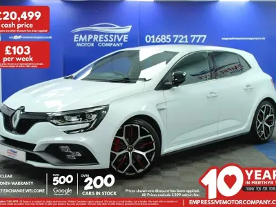 Used Renault Mégane IV Trophy 300 HP (220 kW) 2020 White Hatchback