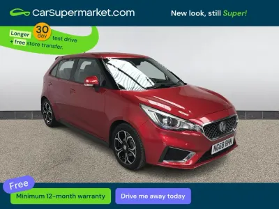 Usado MG MG3 Exclusive 106 HP (77 kW) 2018 Vermelho Citadino