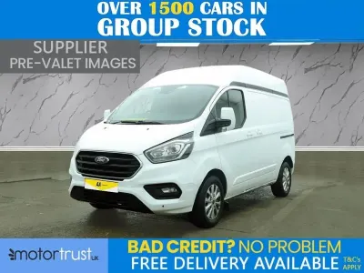 Begagnad Ford Transit Custom Limited 130 HK (95 kW) 2022 Vit Van
