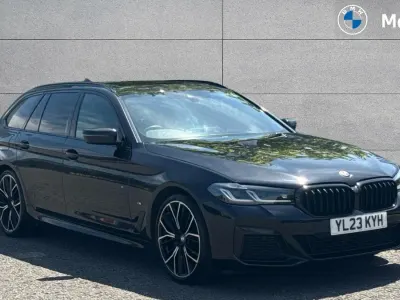 Used BMW 520 M Sport 190 HP (139 kW) 2023 Black Estate