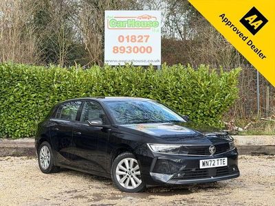Used Vauxhall Astra Design Edition 130 HP (95 kW) 2022 Black Hatchback