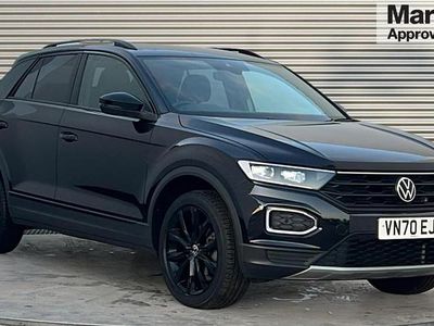 Black Used 2020 VW T-Roc Black Edition SUV | £19,465 (Fair price)