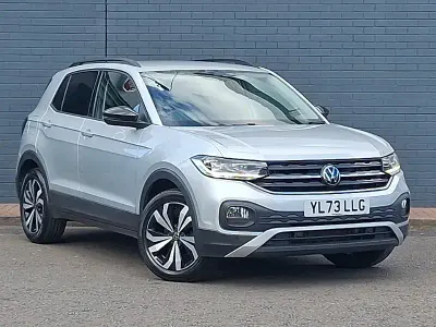 Used VW T-Cross Black Edition 110 HP (80 kW) 2024 Silver SUV
