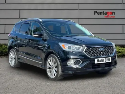 Used Ford Kuga Vignale 150 HP (110 kW) 2018 Black SUV