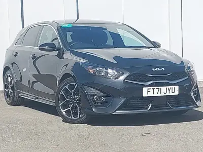 Used Kia Ceed GT-Line 158 HP (116 kW) 2022 Black Hatchback