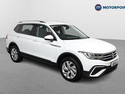 White Used 2024 VW Tiguan Allspace Life SUV | £25,399 (Good price)