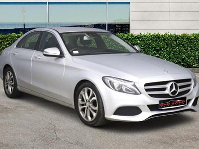 Begagnad Mercedes C220 170 HK (125 kW) 2016 Silver Sedan