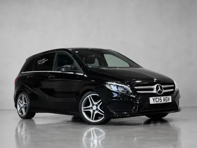 Used Mercedes B180 AMG line 122 HP (89 kW) 2026 Black Hatchback