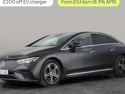 Used Mercedes EQE300 AMG line 180 kW (245 HP) 2023 Grey Sedan