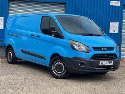 Used Ford Transit Custom Limited 131 HP (96 kW) 2016 Blue Van