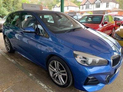 Used BMW 216 M Sport 116 HP (85 kW) 2018 Blue MPV