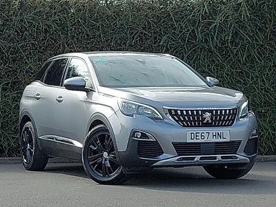 Grey Used 2017 Peugeot 3008 Allure SUV | £9,198 (A bit pricey)