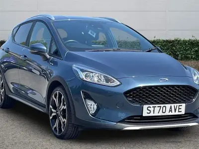 Used Ford Fiesta Active X 125 HP (91 kW) 2020 Blue Hatchback