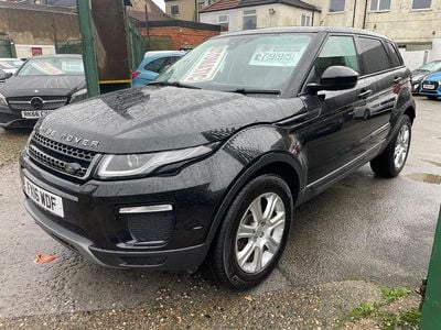 Black Used 2016 Land Rover Range Rover evoque SE Estate | £7,995 (Fair price)