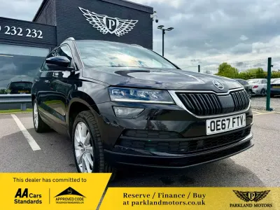 Gebraucht Skoda Karoq SE L 150 PS (110 kW) 2017 Schwarz SUV