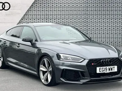 Used Audi RS5 Sport 450 HP (330 kW) 2019 Grey Hatchback