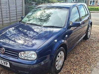Used VW Golf IV SE 2002 Blue Hatchback